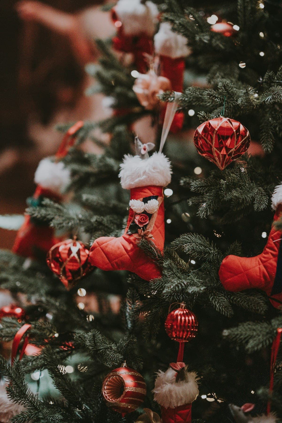 Christmas and New Year festive airport travel